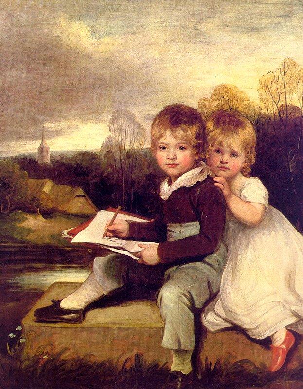 John Hoppner The Bowden Children China oil painting art